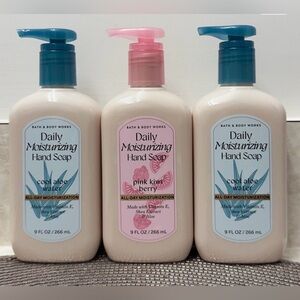 NWT BBW Daily Moisturizing Hand Soap Set bath and body works